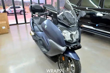 BMW C650 GT 카멜레온 랩핑 - 에이버리 유광 프레시스프링, 경남 부산 바이크랩핑 랩91 / 마산, 김해, 창원