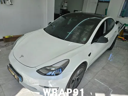 부산 김해 양산 테슬라모델3 랩핑 에이버리 사틴블랙 / 마산, 김해, 창원