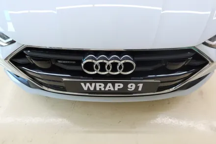 아우디 A7 크롬 부위 부분 랩핑 시공 전/후, 김해 wrap91 / 마산, 김해, 창원