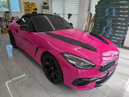 BMW Z4 브라바도 로즈 레드 전체 랩핑 WRAP91 / 마산, 김해, 창원