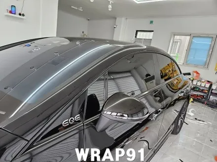 벤츠 EQE 53amg 랩핑 크롬죽이기 3M 2080 유광블랙 / 마산, 김해, 창원