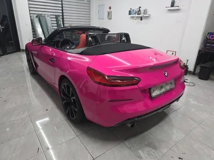 BMW Z4 브라바도 로즈 레드 전체 랩핑 WRAP91 / 마산, 김해, 창원
