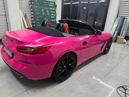 BMW Z4 브라바도 로즈 레드 전체 랩핑 WRAP91 / 마산, 김해, 창원