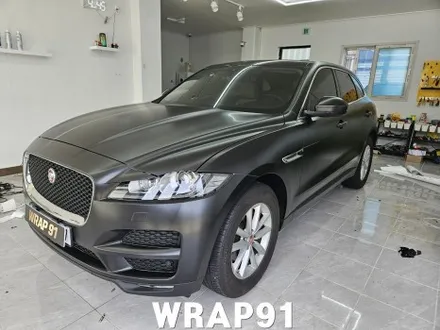 부산 김해 양산 재규어F페이스 랩핑 3M 2080 사틴블랙 / 마산, 김해, 창원