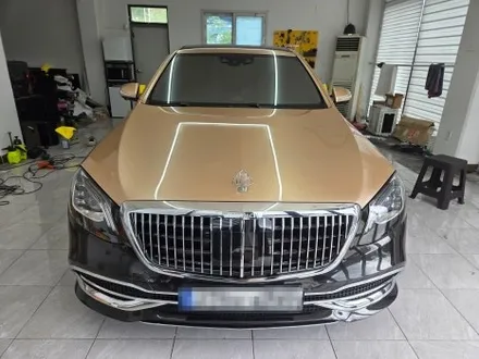벤츠 마이바흐 S650 브라바도 고광택 듀오톤 랩핑 WRAP91 / 마산, 김해, 창원