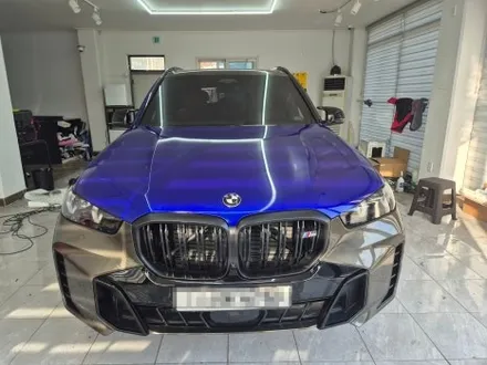 BMW X5 3M 2080 유광 라즈베리 블루 전체 랩핑 WRAP91 / 마산, 김해, 창원