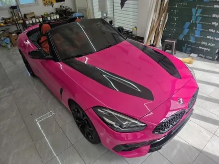 BMW Z4 브라바도 로즈 레드 전체 랩핑 WRAP91 / 마산, 김해, 창원