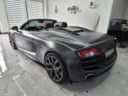 김해랩핑 아우디 R8 전체랩핑｜OBEL Matte BMW Dark Graphite Metallic 시공 후기 / 마산, 김해, 창원