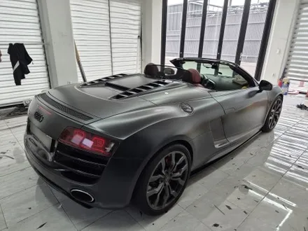김해랩핑 아우디 R8 전체랩핑｜OBEL Matte BMW Dark Graphite Metallic 시공 후기 / 마산, 김해, 창원