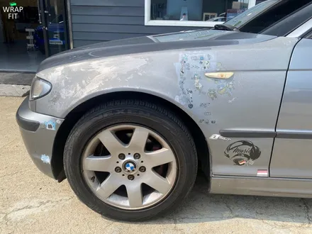 BMW 3시리즈 부분 랩핑 [죽은 도장 살리기] 용인 랩핑 / 용인시 기흥구 신갈동