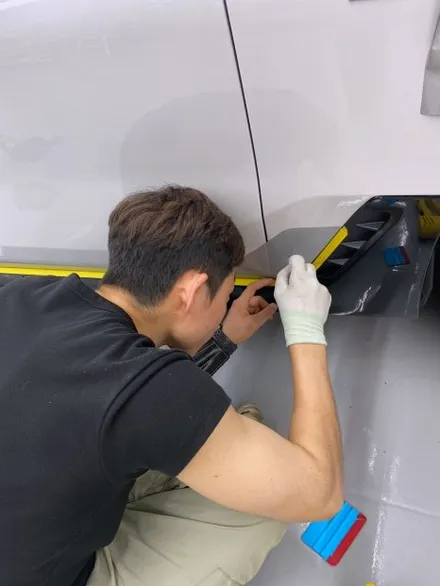 BMW 6GT 부분 랩핑 [그릴, 스포일러, 사이드 데칼] 용인 랩핑 / 용인시 기흥구 신갈동