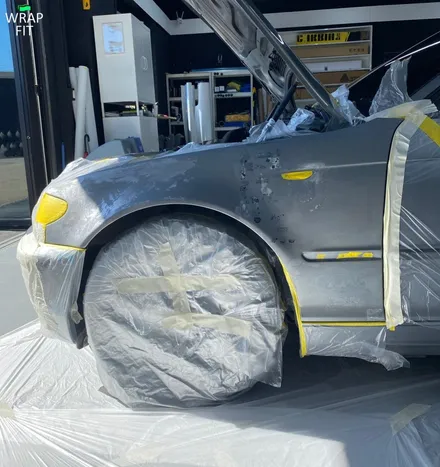 BMW 3시리즈 부분 랩핑 [죽은 도장 살리기] 용인 랩핑 / 용인시 기흥구 신갈동