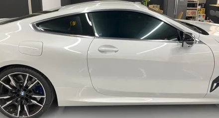 BMW 850i 부분 랩핑 [전체 크롬 딜리트, 루프스킨] 용인 래핑 / 용인시 기흥구 신갈동