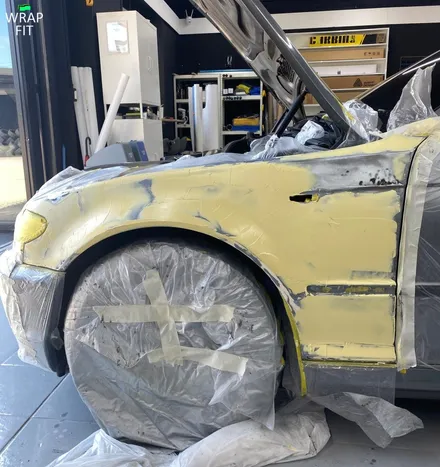BMW 3시리즈 부분 랩핑 [죽은 도장 살리기] 용인 랩핑 / 용인시 기흥구 신갈동
