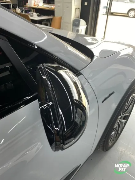 포르쉐 마칸 EV 블랙 포인트 랩핑 시공🚗 랩핏 / 용인시 기흥구 신갈동