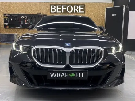 BMW i5 아이코닉 글로우 그릴 크롬 죽이기 용인 랩핑 / 용인시 기흥구 신갈동