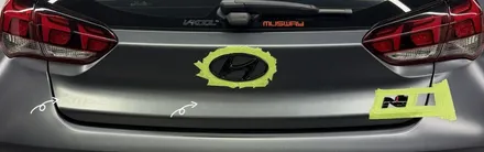 🚘벨로스터 N 포인트 랩핑 무광 PPF 시공 용인 랩핑 PPF / 용인시 기흥구 신갈동