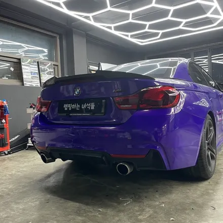 BMW 428i 3M 글로스 플럼 익스플로션 깔끔한 사고수리진행 / 남양주시 별내동