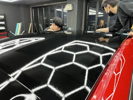 (남양주랩핑샵)스팅어전체랩핑-랩핑하는녀석들- / 남양주시 별내동