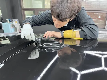 BMW X6 전체랩핑+실내카본+크롬죽이기 / 남양주시 별내동