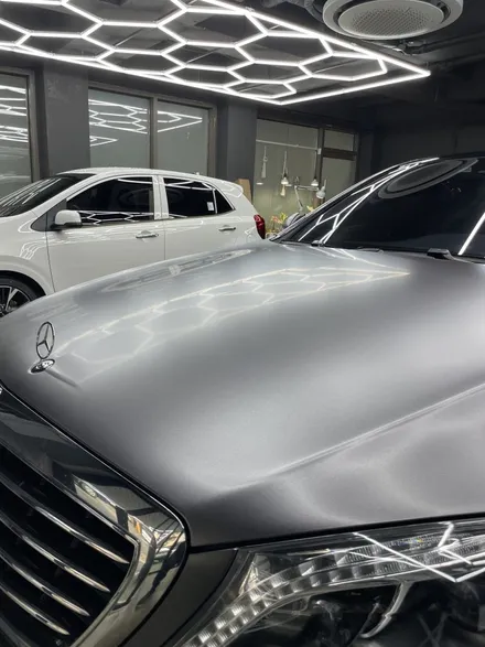 벤츠s350 전체랩핑(사틴다크그레이) -랩핑하는녀석들- / 남양주시 별내동