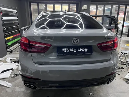 BMW X6 전체랩핑+실내카본+크롬죽이기 / 남양주시 별내동
