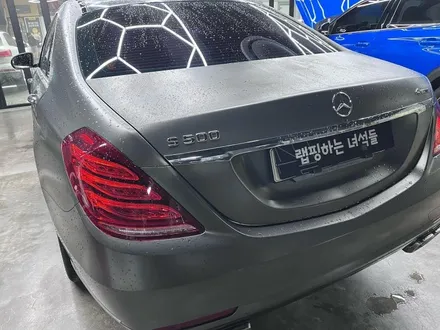벤츠s350 전체랩핑(사틴다크그레이) -랩핑하는녀석들- / 남양주시 별내동