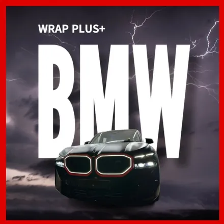강남에서 BMW XM 사틴 블랙 랩핑 후기 : BLACK & RED / 서울 중랑구 망우동