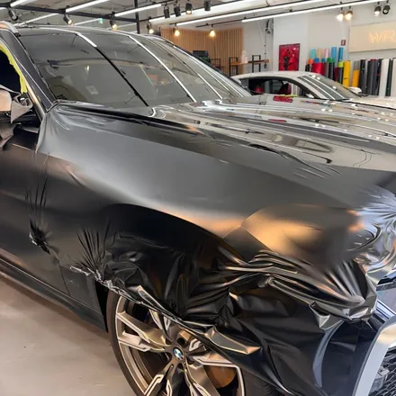 BMW X6 랩핑 사틴블랙으로 분위기와 효율성까지 한번에 / 서울 중랑구 망우동