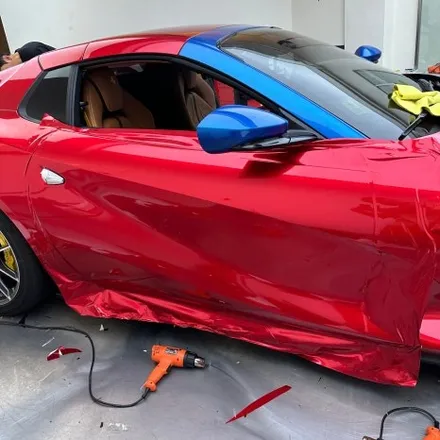 강남 페라리 812 GTS, 랩핑으로 Monza SP1 변신! / 서울 중랑구 망우동