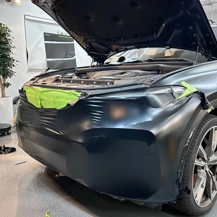 BMW X6 랩핑 사틴블랙으로 분위기와 효율성까지 한번에 / 서울 중랑구 망우동