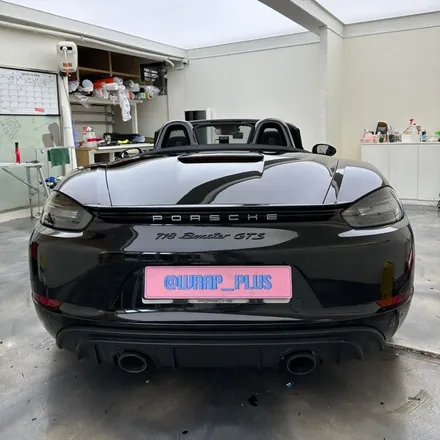 [강남PPF] 포르쉐 박스터 4.0 GTS 블랙(BLACK) 전체 컬러 PPF / 서울 중랑구 망우동
