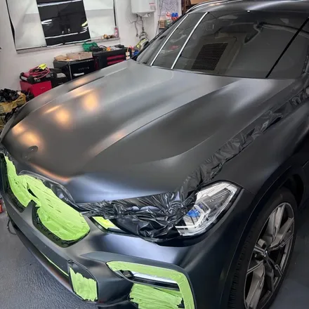 BMW X6 랩핑 사틴블랙으로 분위기와 효율성까지 한번에 / 서울 중랑구 망우동