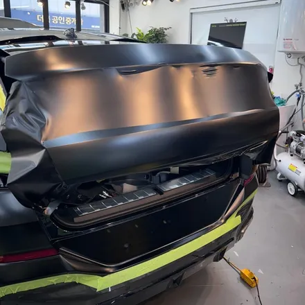 BMW X6 랩핑 사틴블랙으로 분위기와 효율성까지 한번에 / 서울 중랑구 망우동
