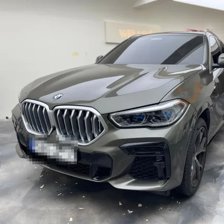 강남 BMW 랩핑 X6 맨하탄 그레이컬러에서 사틴블랙으로 변경 / 서울 중랑구 망우동