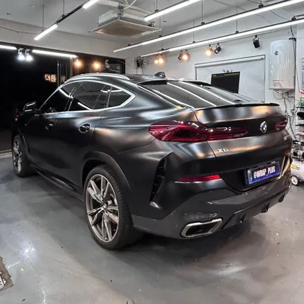 BMW X6 랩핑 사틴블랙으로 분위기와 효율성까지 한번에 / 서울 중랑구 망우동