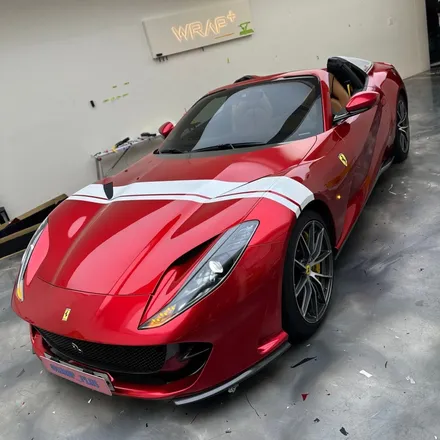 강남 페라리 812 GTS, 랩핑으로 Monza SP1 변신! / 서울 중랑구 망우동