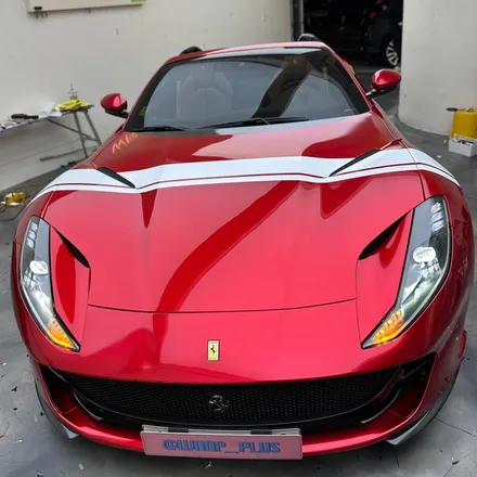 강남 페라리 812 GTS, 랩핑으로 Monza SP1 변신! / 서울 중랑구 망우동