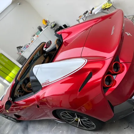 강남 페라리 812 GTS, 랩핑으로 Monza SP1 변신! / 서울 중랑구 망우동