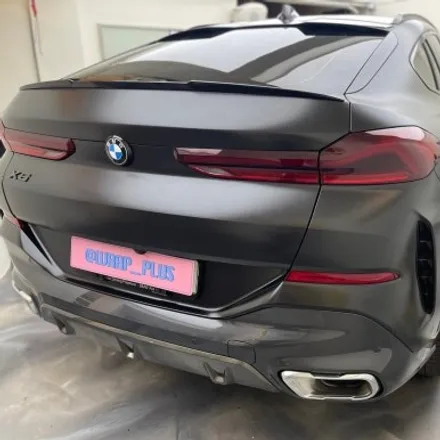 강남 BMW 랩핑 X6 맨하탄 그레이컬러에서 사틴블랙으로 변경 / 서울 중랑구 망우동