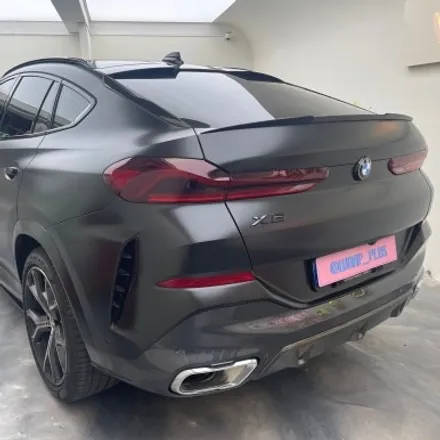 강남 BMW 랩핑 X6 맨하탄 그레이컬러에서 사틴블랙으로 변경 / 서울 중랑구 망우동