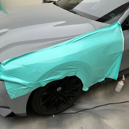 민트초코 BMW M4 랩핑 / 서울 중랑구 망우동