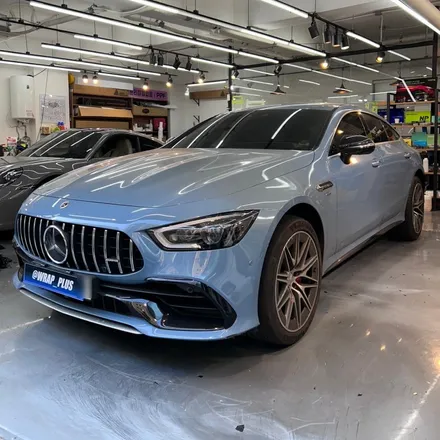 벤츠 AMG GT 랩핑 아이보리 화이트 전체 시공 리뷰 / 서울 중랑구 망우동