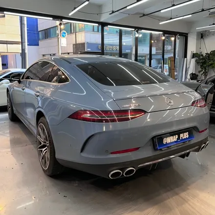 벤츠 AMG GT 랩핑 아이보리 화이트 전체 시공 리뷰 / 서울 중랑구 망우동