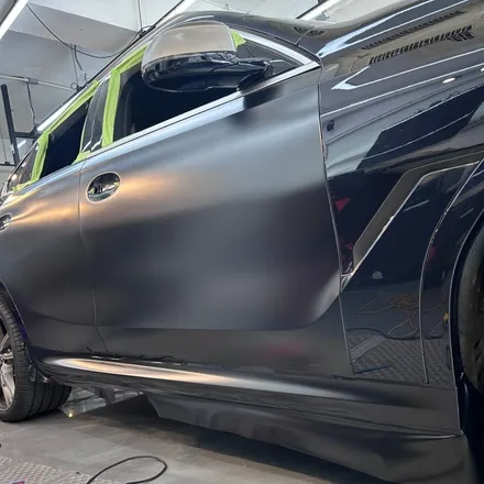BMW X6 랩핑 사틴블랙으로 분위기와 효율성까지 한번에 / 서울 중랑구 망우동