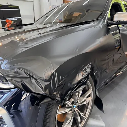 BMW X6 랩핑 사틴블랙으로 분위기와 효율성까지 한번에 / 서울 중랑구 망우동