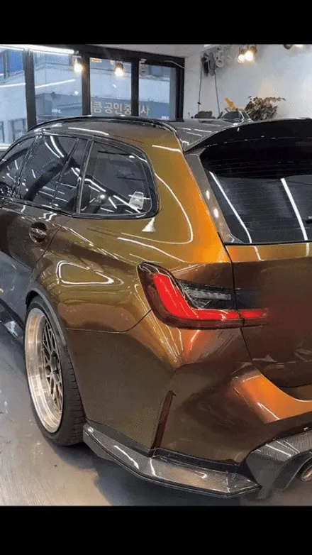 BMW M3 컬러 PPF 시공 추천, 재방문율이 높은 이유는? / 서울 중랑구 망우동