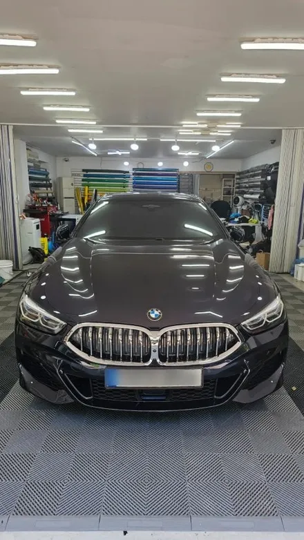 남양주랩핑샵 BMW 840i 그란쿠페 크롬딜리트 크롬죽이기 / 남양주 다산동