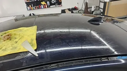 남양주 랩핑 BMW X6 E71 M50d 루프스킨 루프랙 제거 재시공 / 남양주 다산동