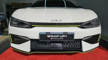 남양주 랩핑 기아 EV6 GT 포인트 랩핑 / 남양주 다산동